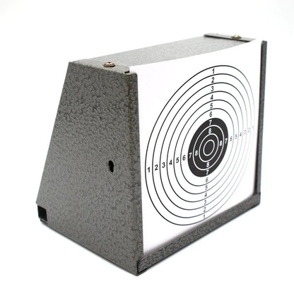 Tactical Shooting Target 14CM Metal Target Box 100PCS Aim Paper Sheets for Gun Rifle Airsoft Shooting Practice Accessories