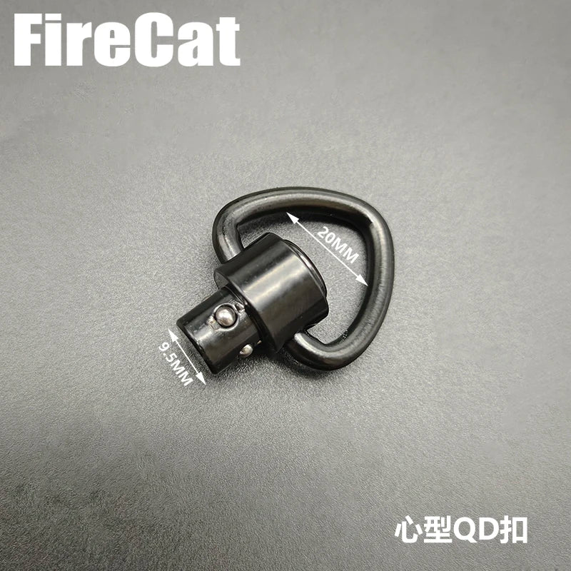 Airsoft Tactical Metal QD Sling Mount for MLOK Rail Quick Release Steel Push Button Attachment Points Hunting Gun Accessories