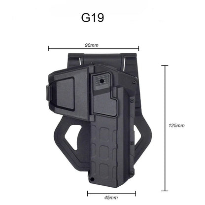 Tactical Classics G*ock 17 18 19 Pistol Holsters for X300 X400 W*apon Flashlight Airsoft Colt M1911 P320 Waist Gun Holster