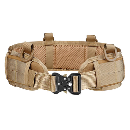 Tactical Padded Belt Airsoft CS Combat Molle Airsoft Belts Tactical Vest Duty Paintball Waist Belt War Game Hunting Accessories