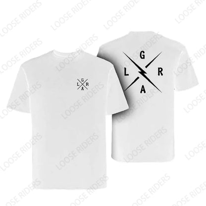 2023 Loose Rider Short Sleeve Jersey BMX MTB Mountain Bike Summer Shirts DH Motocross Downhill Enduro Sweatshirts