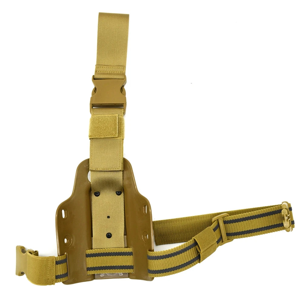 Airsoft P226/1911/Glock 17 19/M9/USP Universal Gun Holster Drop Leg Platform Hunting Holster Accessories