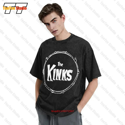 The Kinks Music Band Vintage Oversized T-Shirt WKS1