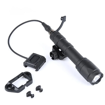 Tactical SF M600 M600B Flashlight Scout Lamp Fit MLOK KEYMOD Switch M600C White LED Light AR15 Rifle Airsoft Hunting Accessories