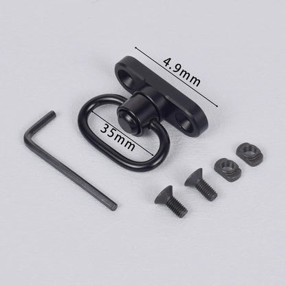 Tactical RSA GBB Buckle QD Swivel Sling Mlok Scope Mount Attachment Adapter Pictinny Rail Hunting Airsoft Rifle Accessories