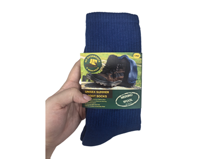 Australian Merino Wool Crew Socks – Lightweight, Odour-Resistant, Reinforced