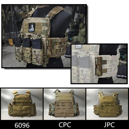 DMGear Tactical Cummerbund Buckle Jpc Cpc 6094 4020 Airsoft Magnetic Vest Gear Hunting Equipment Quick Release Molle Accessory