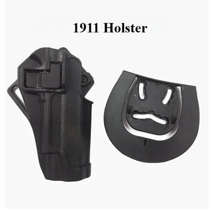 2025 New Tactical Vest Hanging Chest Gun Holster For Glock 17 19 Airsoft Belt Holster General Pistol