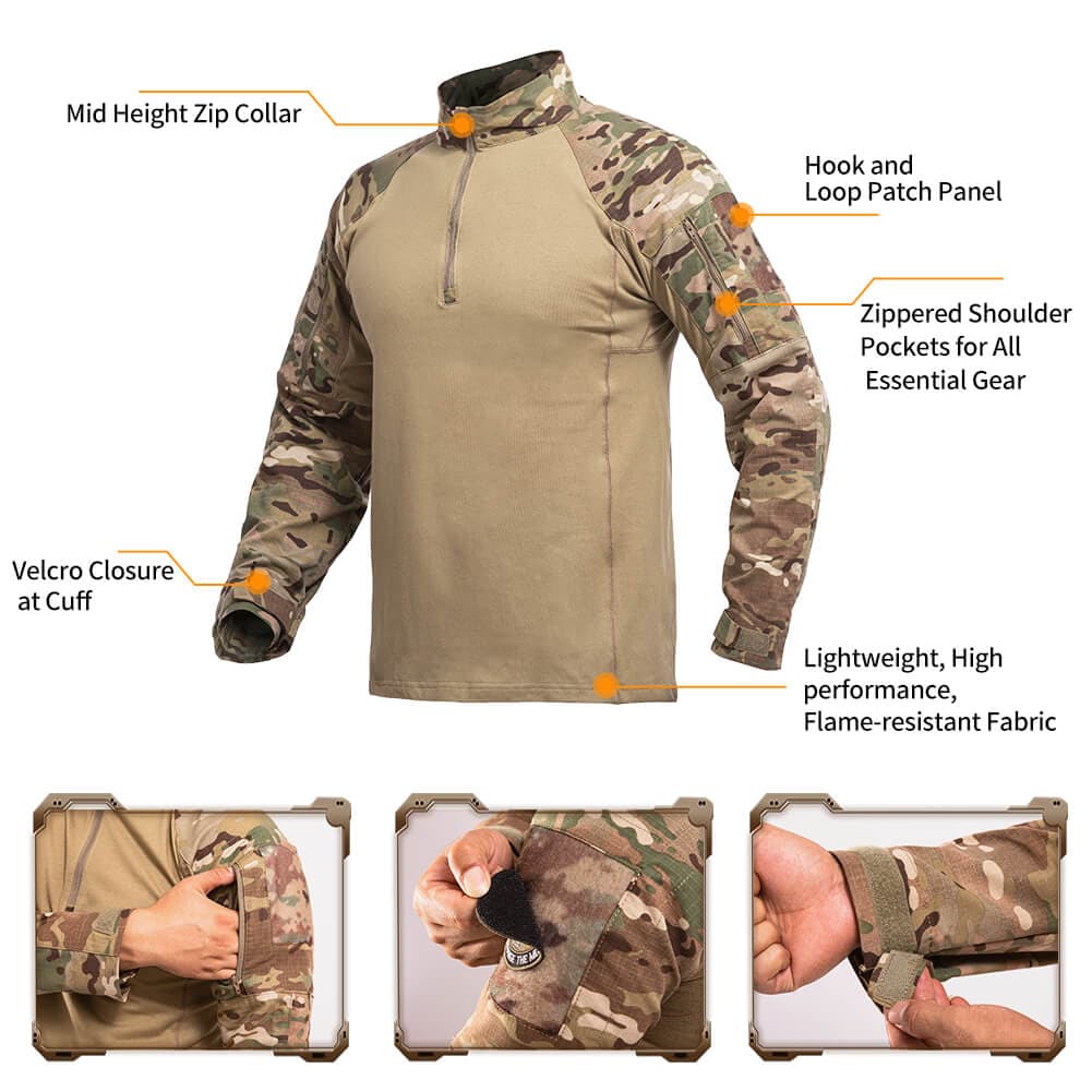 Tactical Desert Camouflage G4 Combat Uniform-4