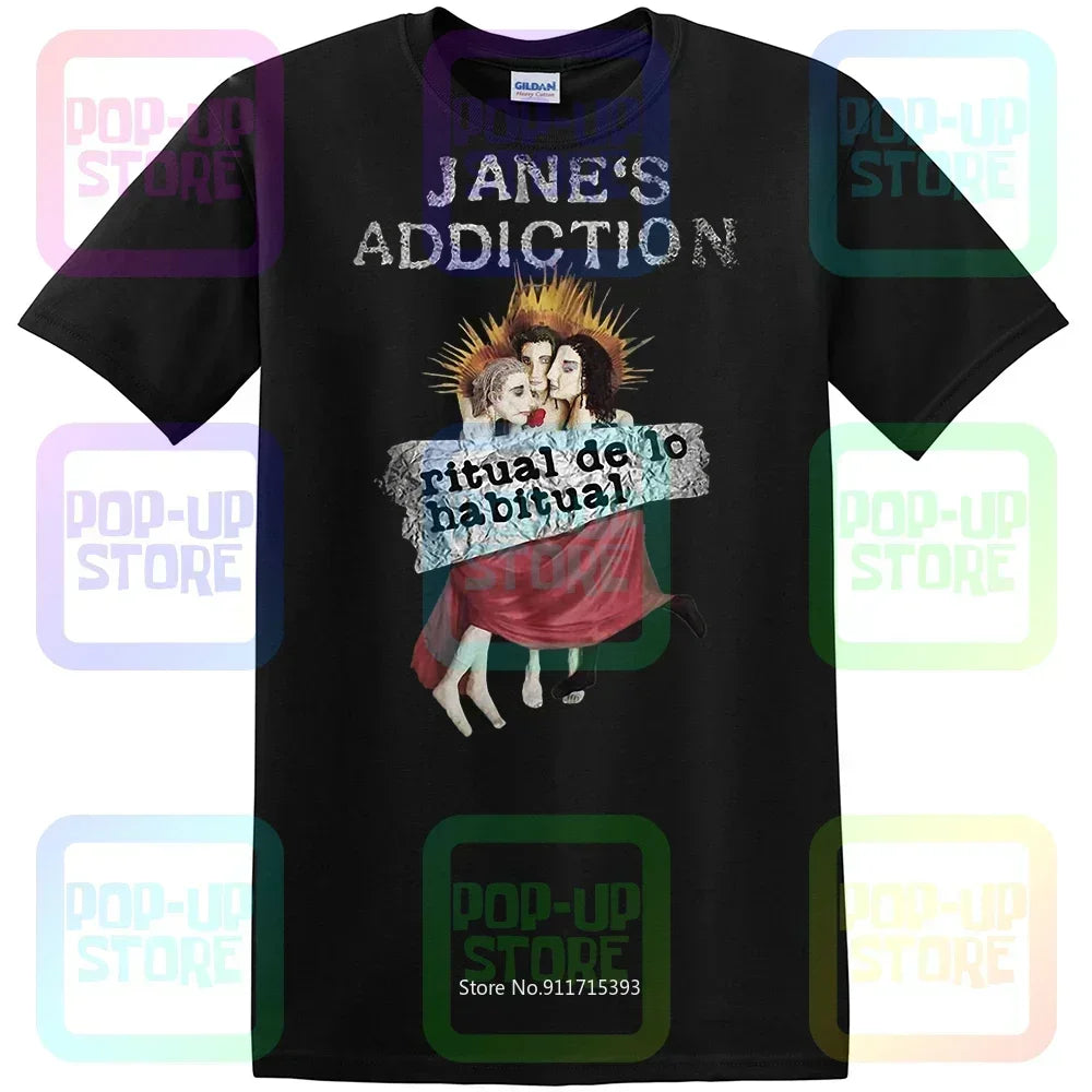 Janes Addiction Ritual De Lo Habitual Adult Rock Music Shirt T-shirt Tee Unisex Size:S-3XL