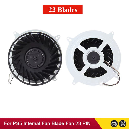 Original Internal Cooling Cooler Fan for PS5 Consoles 17 Blades Cooler Fan G12L12MS1AH-56J14 for PS5 23 Blades 12047GA-12M-WB-01