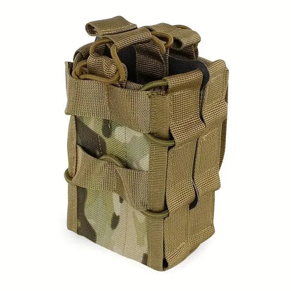 5.56 7.62 Molle Single Double Magazine Pouch M4 M16 AR15 G36 Mag Holster Outdoor Sports Hunting Vest Pouches EDC Waist Bag