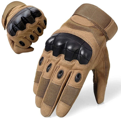 Tactical Racing Touchscreen Waterproof Full Finger Gloves-0