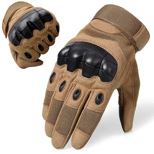 Tactical Racing Touchscreen Waterproof Full Finger Gloves-0
