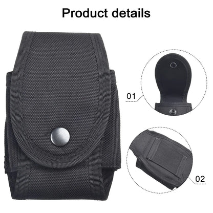 Tactical Molle Handcuff Case Holder Pouch Small Outdoor Hunting Accessories Waist Bag Airsoft Handcuffs Holster Nylon