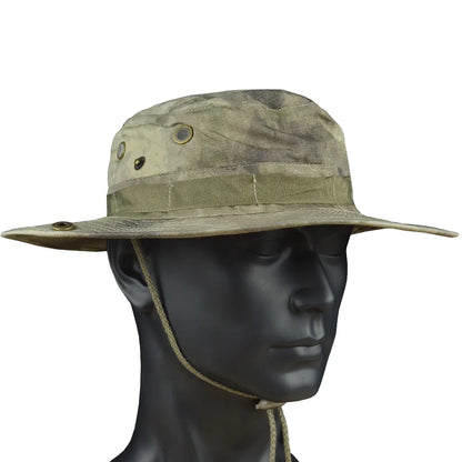 Tactical Airsoft  Sniper Camouflage Boonie Hats Nepalese Cap Militares Army Mens American Military Accessories A-tacs FG