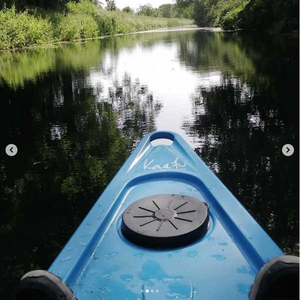 Kaafu Solo Kayak | Plastic Neutral | Blue | Lightweight & Stable