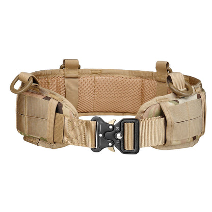 Tactical Padded Belt Airsoft CS Combat Molle Airsoft Belts Tactical Vest Duty Paintball Waist Belt War Game Hunting Accessories