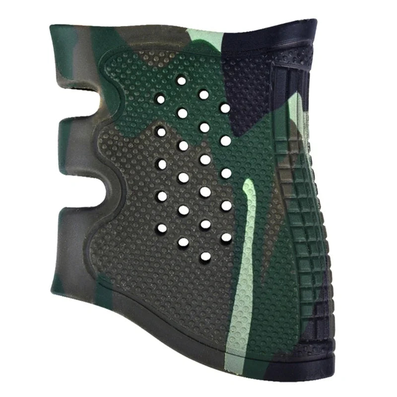 Tactical Grip Glove Holster Rubber Gun Cover Anti-Slip Handguns Accessories for Glock 17/19/20/21/22/23/25/31/32/34/35/37/38