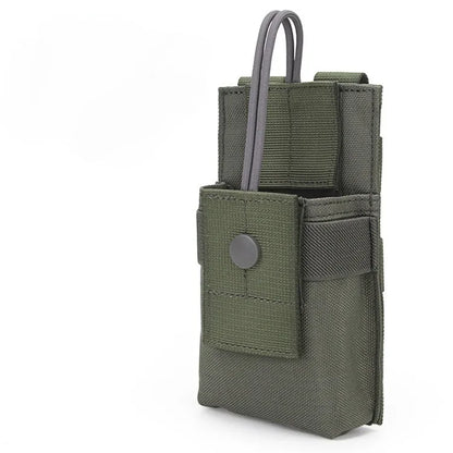 1000D Nylon Tactical Universal MOLLE Walkie Talkie Bag Military Hunting Portable Airsoft Accessories Wargame CS Gear Supplies