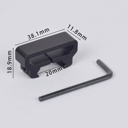 Tactical RSA GBB Buckle QD Swivel Sling Mlok Scope Mount Attachment Adapter Pictinny Rail Hunting Airsoft Rifle Accessories