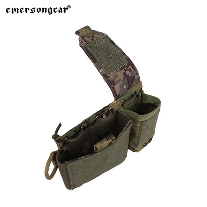 EMERSONGEAR Tactical Panel MAP Nylon Pouch Airsoft Outdoor Sport Accessory Pack Small Trekking Hunting Pocket Sport Waterproof