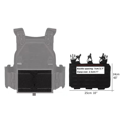 YAKEDA Tactical Vest Outdoor Hunting Plate Carrier Protective Adjustable Vest Airsoft Carrier Combat Equipment