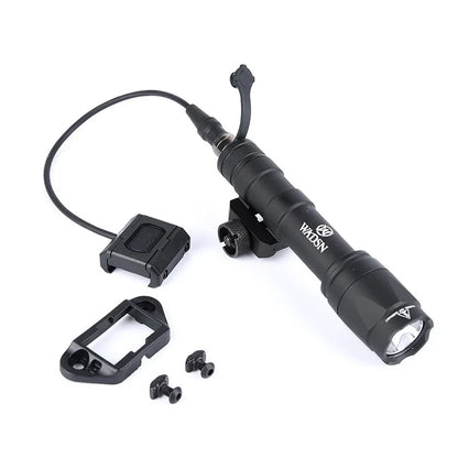 Tactical SF M600 M600B Flashlight Scout Lamp Fit MLOK KEYMOD Switch M600C White LED Light AR15 Rifle Airsoft Hunting Accessories
