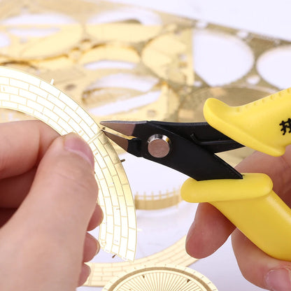 Piececool | 2Pcs Mini Flat Nose Plier & Nipper DIY Tool