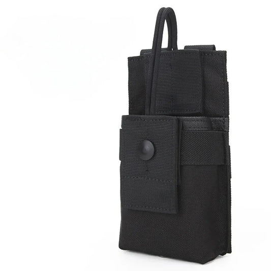 1000D Nylon Tactical Universal MOLLE Walkie Talkie Bag Military Hunting Portable Airsoft Accessories Wargame CS Gear Supplies