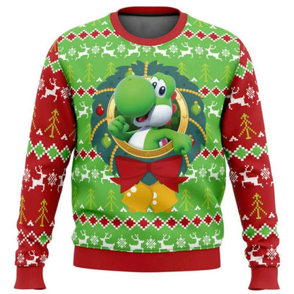 Christmas Sweater Gift Santa Claus Pullover For Men 3D Sweatshirt Top Selling Autumn and Winter Clothing Kart Ugly 2024 New Year