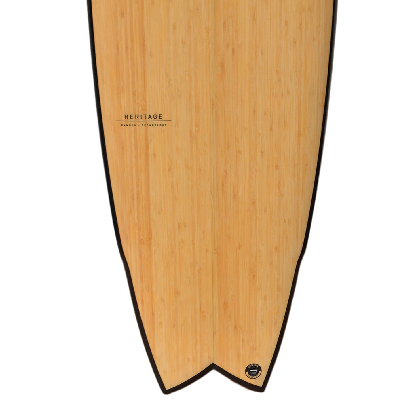 6ft 11 Bamboo Wing Swallow Tail Surfboard