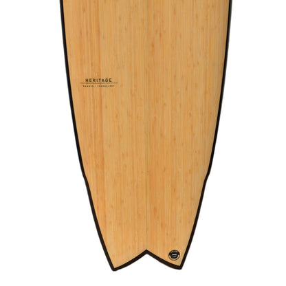 6ft 11 Bamboo Wing Swallow Tail Surfboard