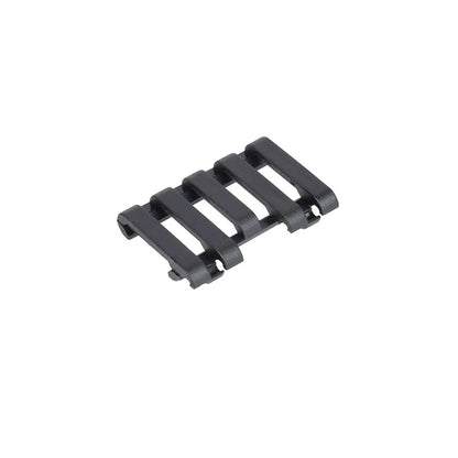 Tactical Picatinny 5 Slot Rattail Line Strip 20mm Rail Cover PEQ 15 DBAL M300 M600 Airsoft rifle Accessories Switch Wire Holder