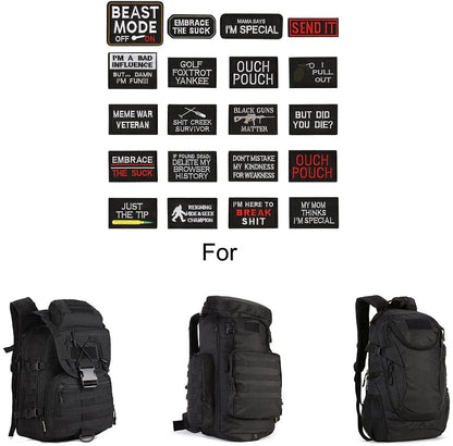 WZT 20 fun Tactical Army Morale patch full embroidery patch set-3