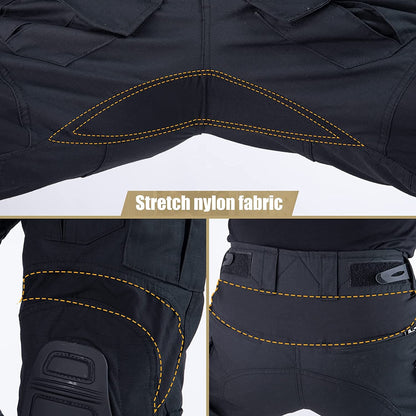 Military Airsoft Uniforms G3 Pants With Knee Pads-3