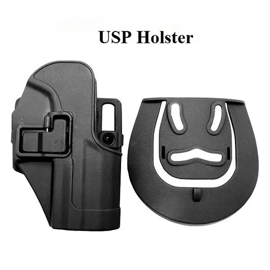 2025 New Tactical Vest Hanging Chest Gun Holster For Glock 17 19 Airsoft Belt Holster General Pistol