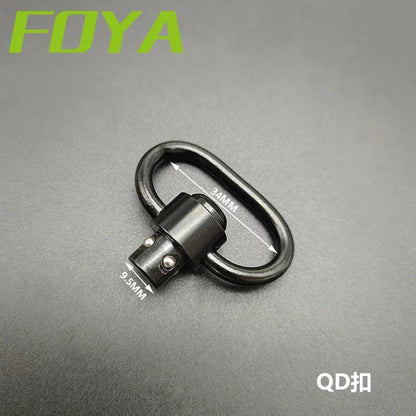 Tactical Metal MLOK QD Sling Mount M4 AR15 Mounted Base Swivel Strap Buckle Quick Release Button Airsoft Gun Hunting Accessories