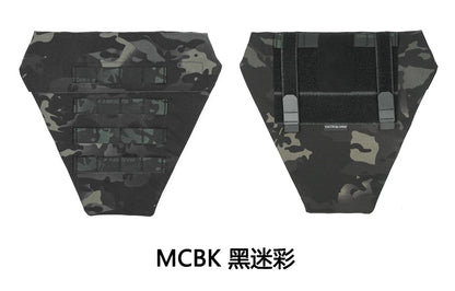 DMGear Tactical Pleated  Vest Crotch Groin Protection Gear Accessory Airsoft War Men Molle Body Armor Bag Equipment