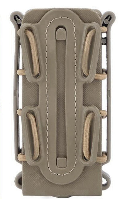 Hunting 5.56 7.62 9mm Magazine Pouch Molle Scorpion Fast Mag Quick Release AR15 Mag Holster Case Box with Molle Waist Belt Clip