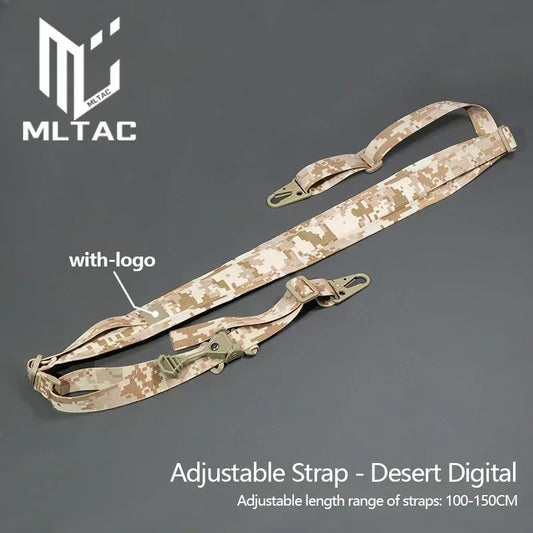 Tactical 2 Point Modular Rifle Sling Shooting Hunting Weapo Fast Shoulder Strap Portable Adjustable Sling Rope Fit M4 Ak Ar15