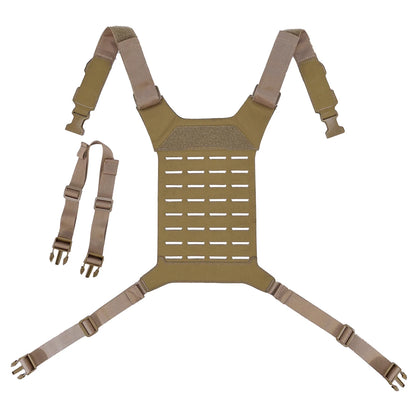 Tactical D3 SS MK Chest Rig Hunting Airsoft MOLLE Vest Chest Rig Strap Universal Vest Back Panel Equipment Accessories