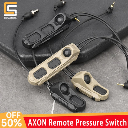 Tactical SF/2.5/3.5 Pressure Button Dual Function Remote Switch PEQ OGL NGAL DBAL M600 M300 Airsoft Scout Light Parts For 20MM