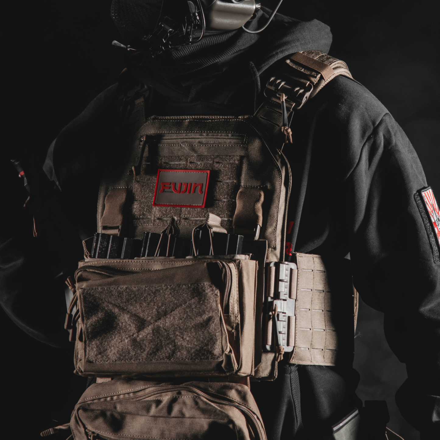 The Shinto Tactical Plate Carrier - Khaki (Layer 2 - Core)