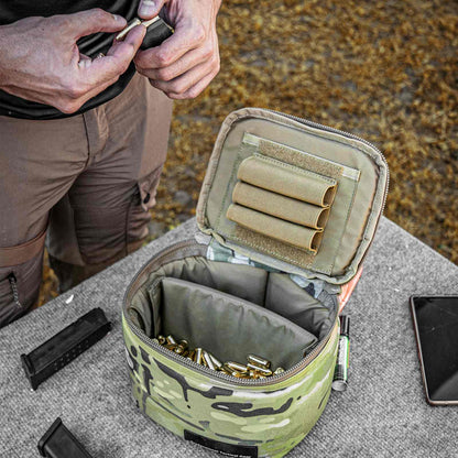 Tactical Ammo Bag, Ammos Transportation Bag for Pistol Rifle and Shotgun Range-2