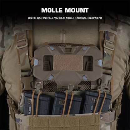 Tactical R Series Bulletproof Plate Cover MOLLE Airsoft Vest Protective Plate for Outdoor Training Hunting Shooting Accessories