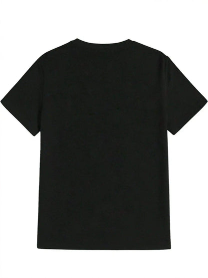Men's Retro Rock Band Graphic T-Shirt - Black Crew Neck Short Sleeve, 2Pac & Tha Dogg Pound Design