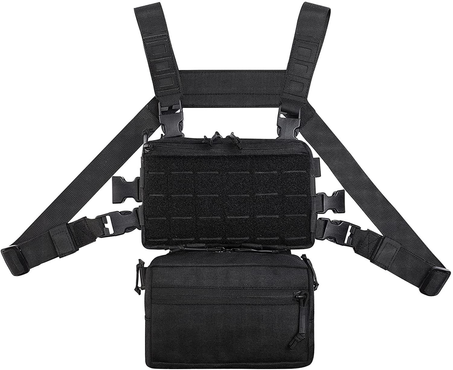 Tactical Chest Rig / Sub Abdominal Pouch Set-5
