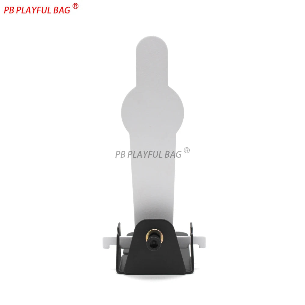 Carbon Steel Popper Target - Shooting Practice for Airsoft & Soft Dart Blasters Manual Reset Training Target S/M/L Sizes QJ123