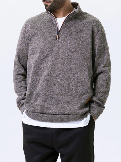 Autum Men's Turtlenecks Sweaters Knitwear Daily Casual Pullovers Solid Color Fleece Warm Sweatshirt Loose Fit Male Streetwear